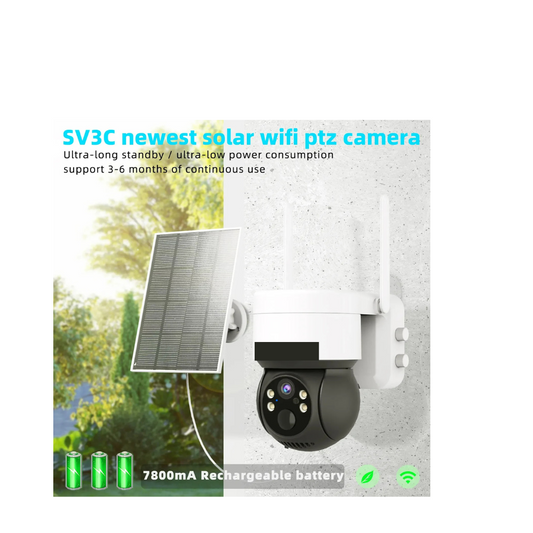 ICSEE Security Solar Camera Outdoor,