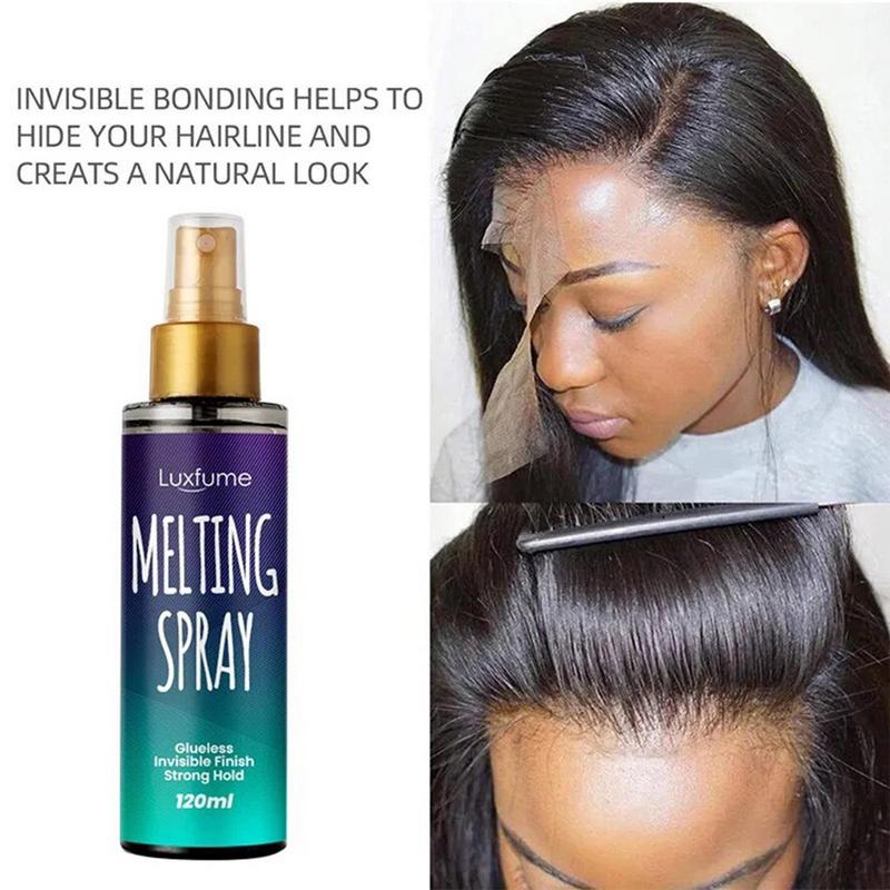 120ML Melting Spray For Lace Wigs Quick Drying Long Lasting Invisible