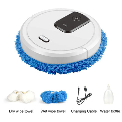 Smart Sweeping and Mop Robot Vacuum Cleaner Dry and Wet Mopping Rechargeable Robot Home Appliance with Humidifying Spray