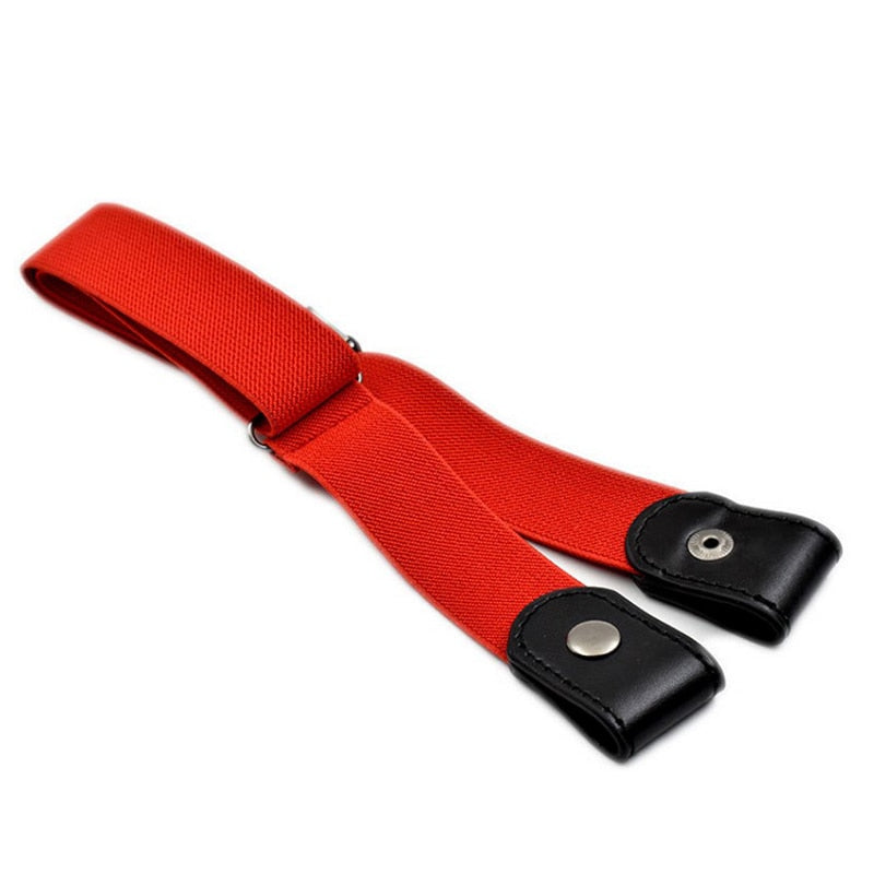 Buckle-Free Belt for Jean Pants,Dresses,Fashion No Buckle Stretch Elastic