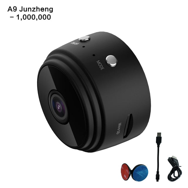 1080P HD Mini caméra sans fil WiFi bébé moniteur sécurité intérieure Surveillance Vision nocturne caméscope Audio vidéo enregistreur