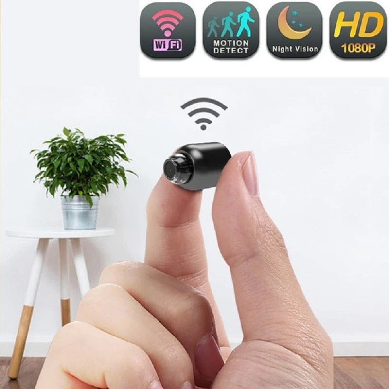 1080P HD Mini Kamera Wireless WiFi Baby Monitor Indoor Sicherheit Sicherheit Überwachung Nachtsicht Camcorder Audio Video Recorder