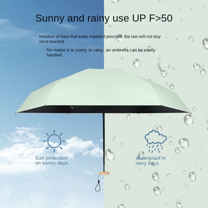 Mini Pocket Rain Umbrella Sun Shade