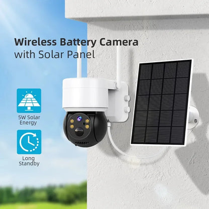 Wireless Surveillance IP Camera  Solar WIFI 1080P