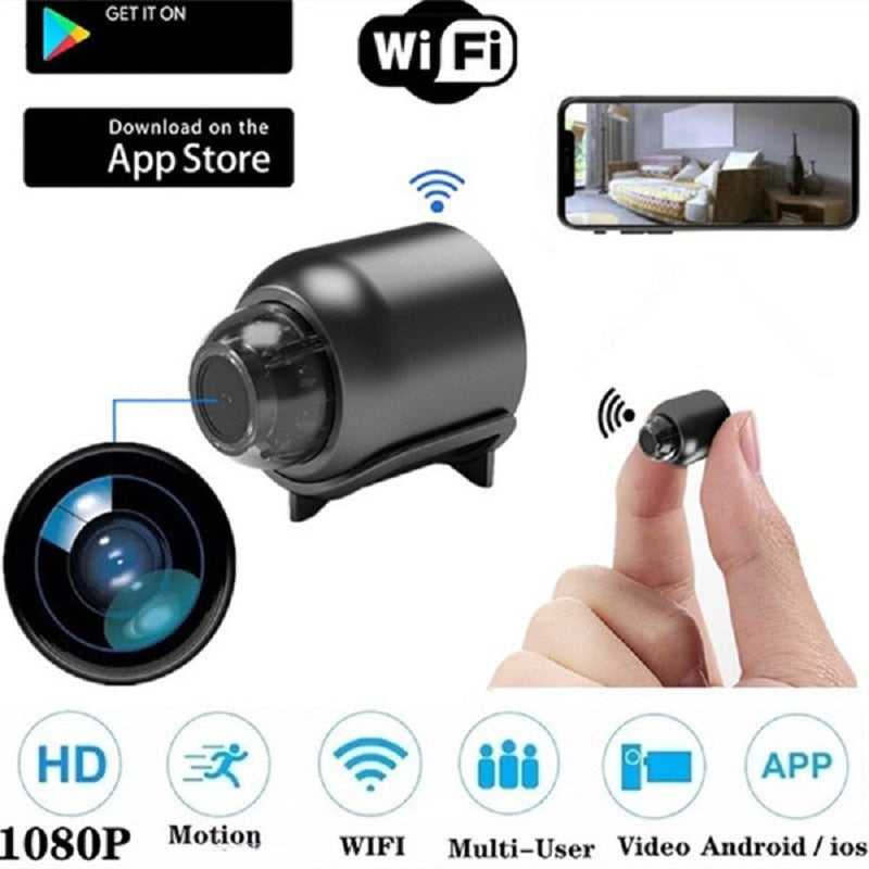Mini caméra Wi-Fi 1080P