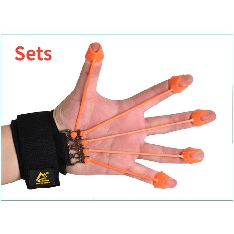 Strength Trainer Hand Yoga Resistance Band Finger Flexion And Extension Training