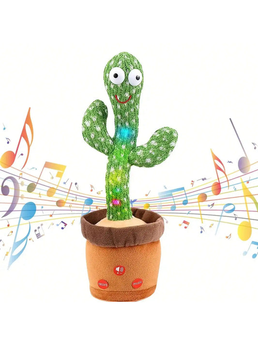 Tanzendes, sprechendes Kaktus-Spielzeug für Jungen und Mädchen, singend, imitierend, aufzeichnend, wiederholend, was Sie sagen, sonniger Kaktus