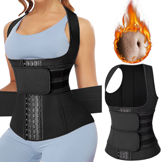 Sauna Waist Trainer Vest Workout Body Shaper Femmes 